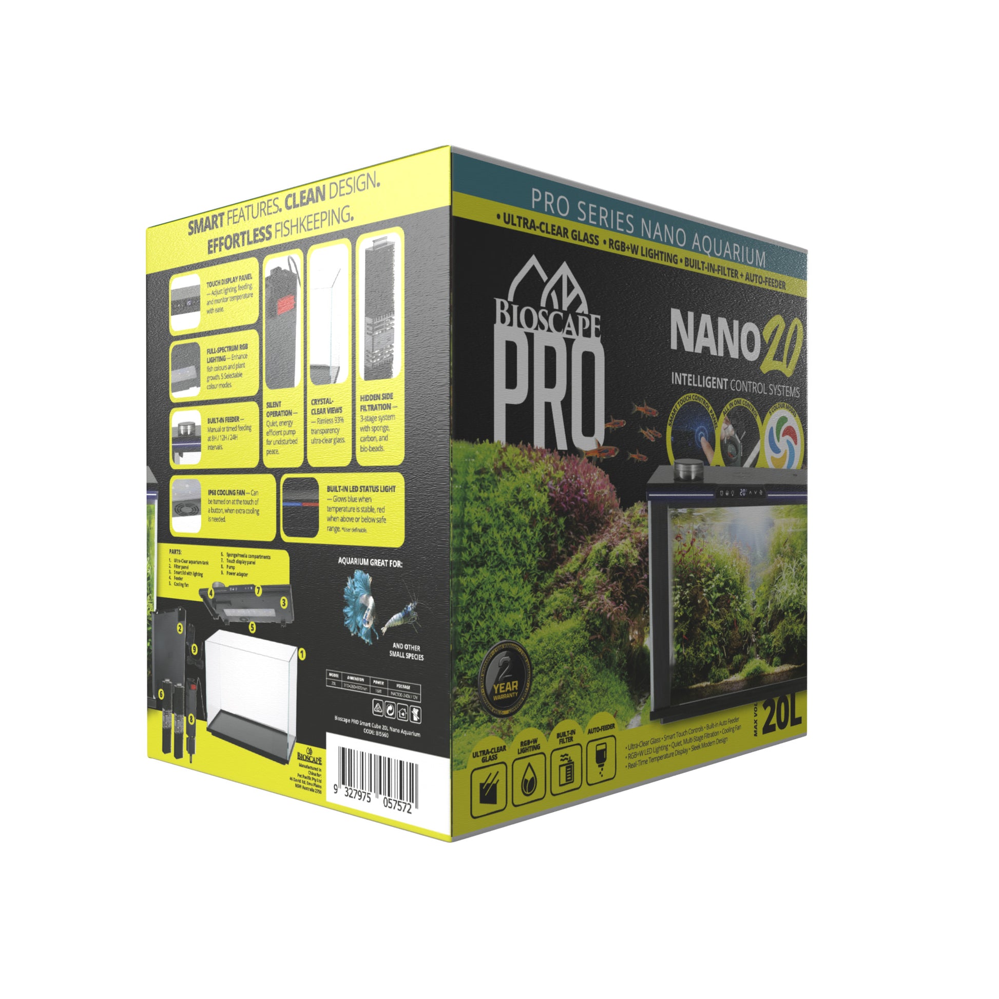 Bioscape Pro Nano 20ltr Aquarium