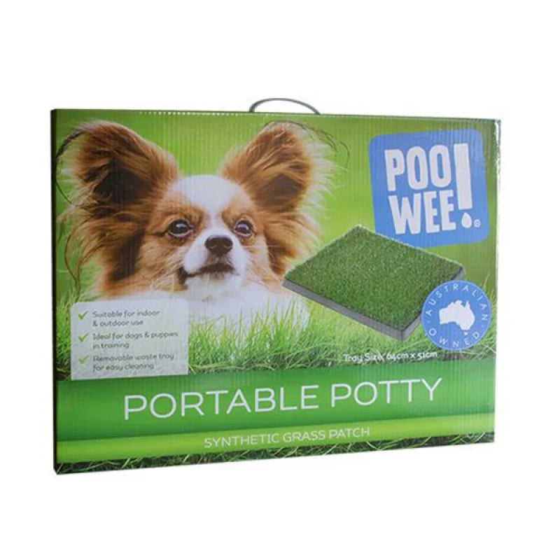 Poowee Grass Patch with slide out tray