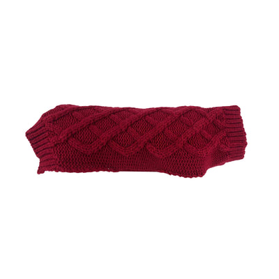 Huskimo Jumper Diamond Cable Scarlet [Sz:22cm]