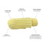Huskimo Dog Jumper Cali Knit Buttercup [Sz:22cm]