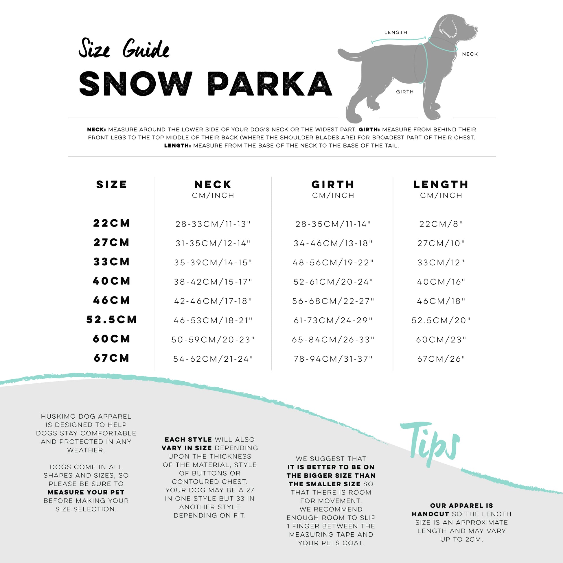Huskimo Coat Snowparka Hot Pink [Sz:27cm]