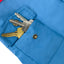 Huskimo Dog Coat Lightning Bolt Blue [Sz:27cm]