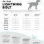 Huskimo Dog Coat Lightning Bolt Olive [Sz:27cm]