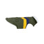 Huskimo Dog Coat Lightning Bolt Olive [Sz:27cm]
