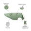 Huskimo Dog Coat Surfer Sage [Sz:27cm]
