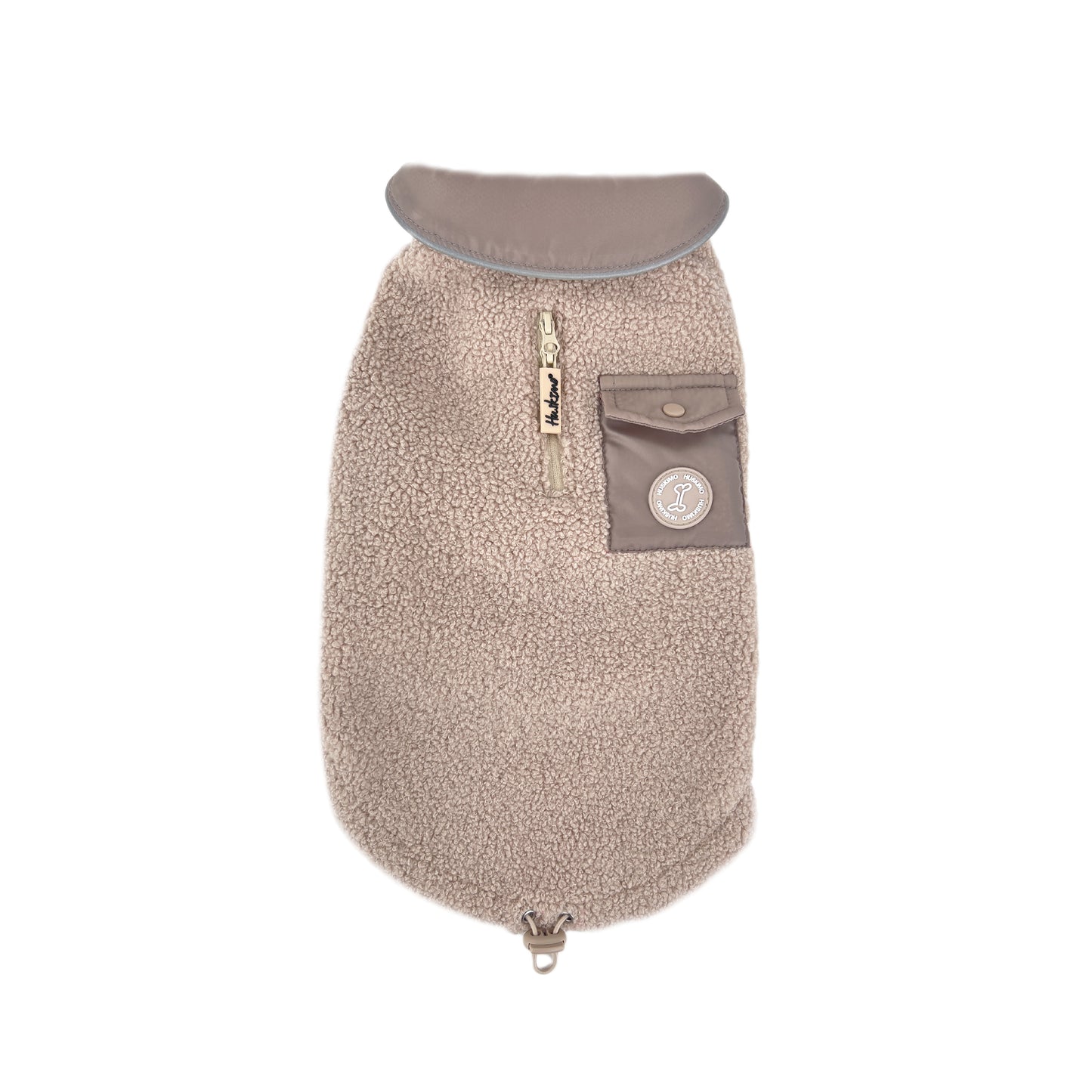 Huskimo Coat Boucle Oatmeal Dachshund [Sz:Small]