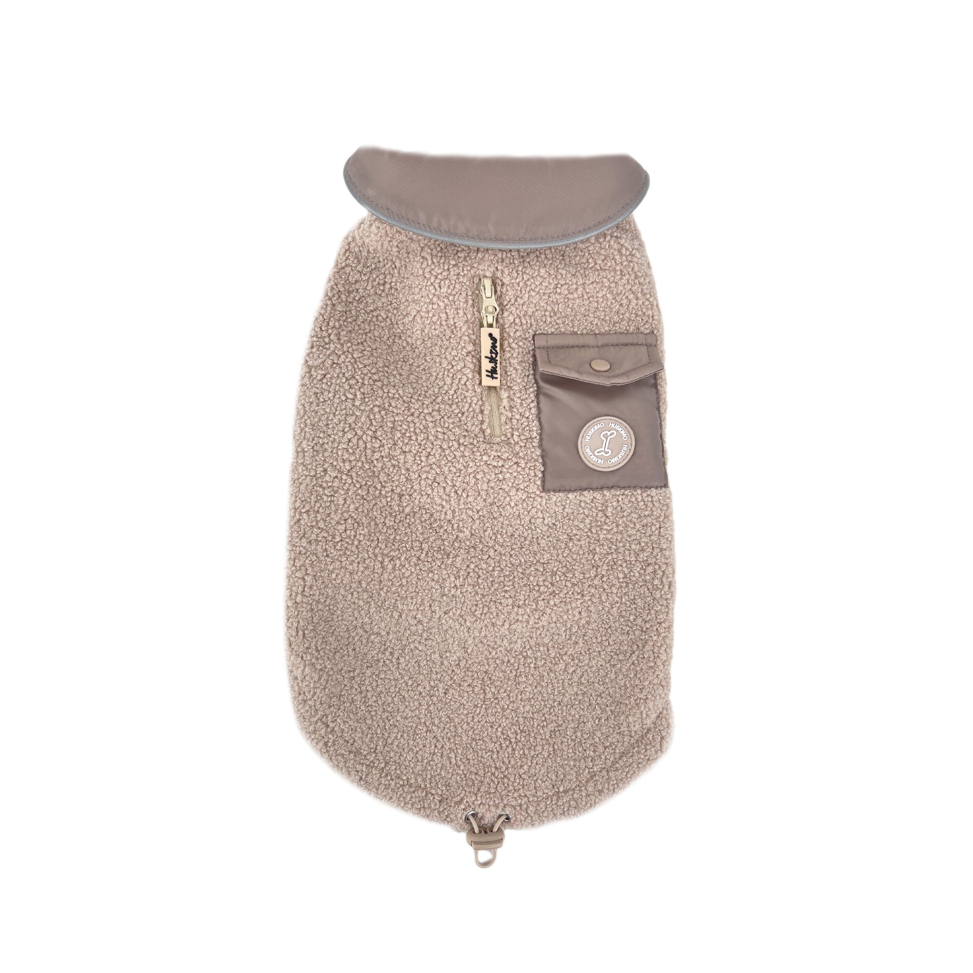 Huskimo Coat Boucle Oatmeal Dachshund [Sz:Small]