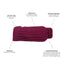 Huskimo Jumper Heritage Knit Berry [Sz:22 cm]