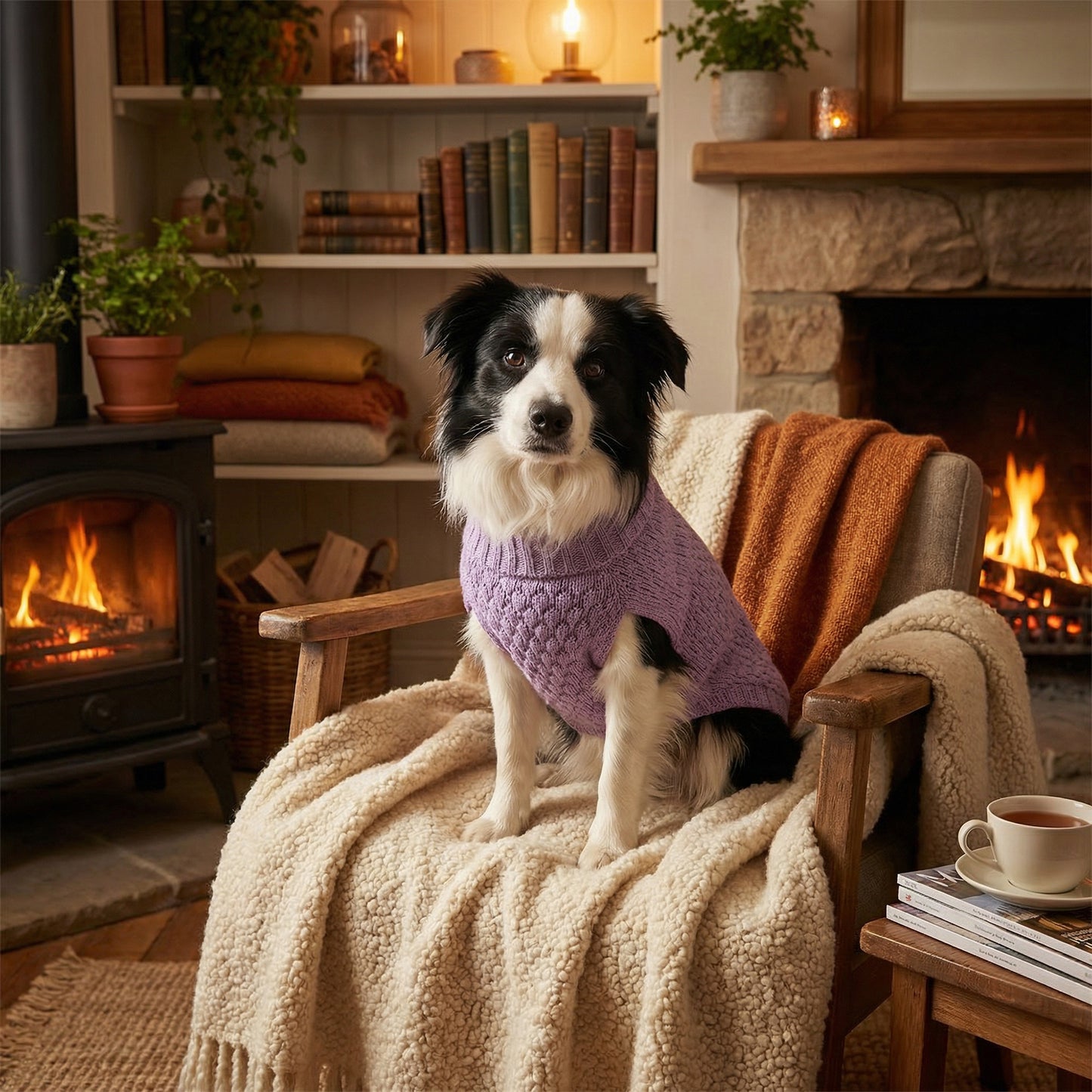 Huskimo Jumper Snuggle Violet [Sz:22cm]