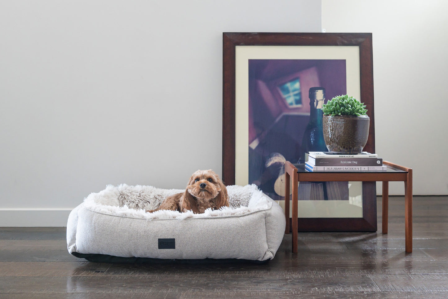 Superior Dog Lounger Aspen Faux Fur [Sz:Mini]