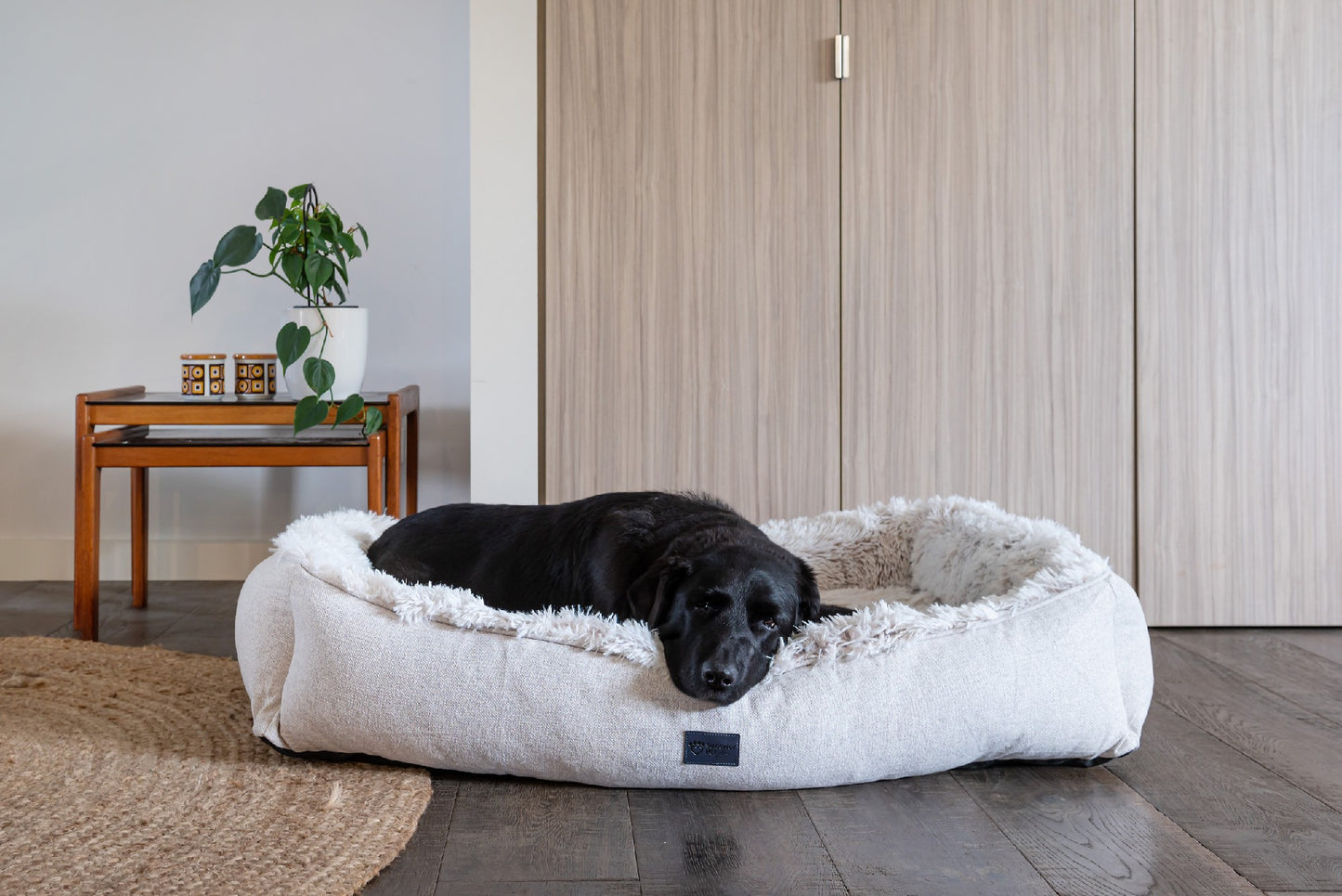 Superior Dog Lounger Aspen Faux Fur [Sz:Mini]