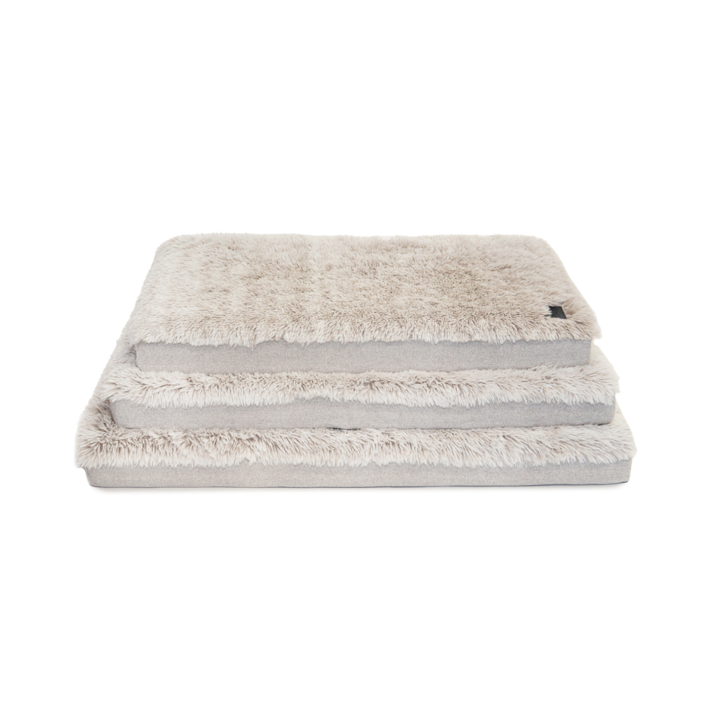 Superior Ortho Calming Dog Mat Aspen Faux Fur Water Resistant [Sz:Medium]