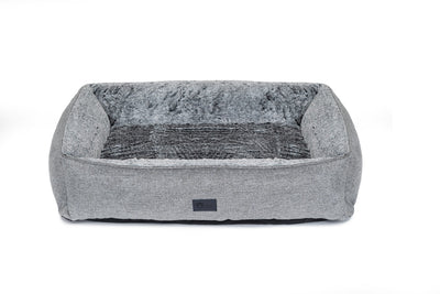 Superior Ortho Dog Lounger Artic Faux Fur [Sz:Mini]