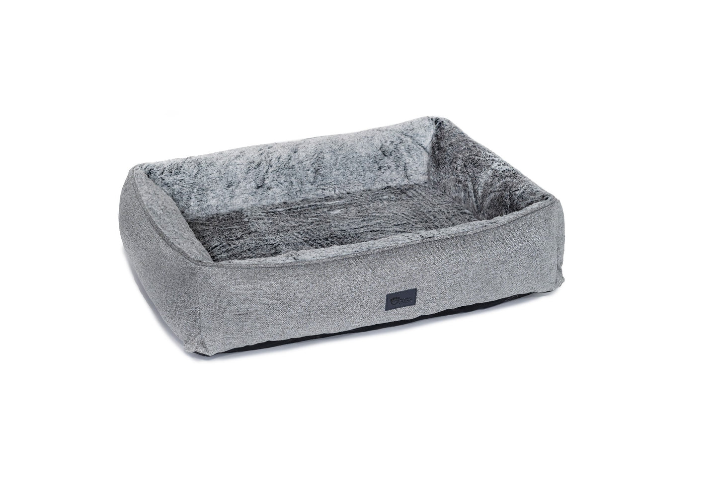 Superior Ortho Dog Lounger Artic Faux Fur [Sz:Mini]