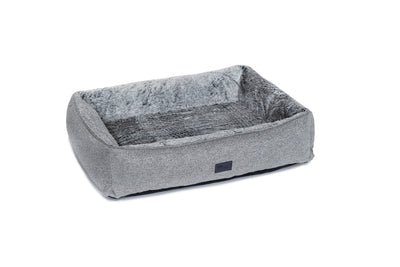 Superior Ortho Dog Lounger Artic Faux Fur [Sz:Mini]