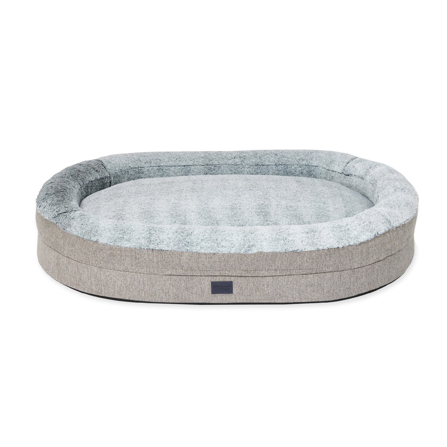 Superior Orthopaedic Memory Rest Harlow Grey & Artic [Sz:Small/Medium]