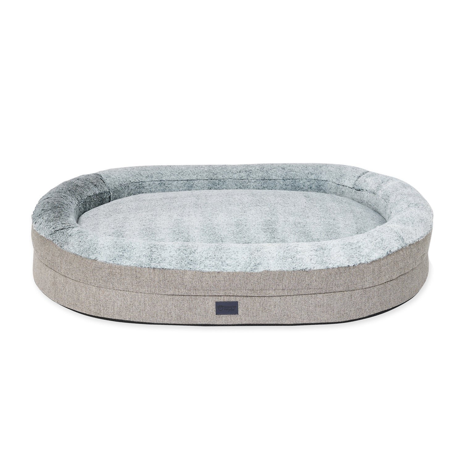 Superior Orthopaedic Memory Rest Harlow Grey & Artic [Sz:Small/Medium]