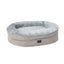 Superior Orthopaedic Memory Rest Harlow Grey & Artic [Sz:Small/Medium]