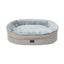 Superior Orthopaedic Memory Rest Harlow Grey & Artic [Sz:Small/Medium]