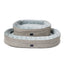Superior Orthopaedic Memory Rest Harlow Grey & Artic [Sz:Small/Medium]