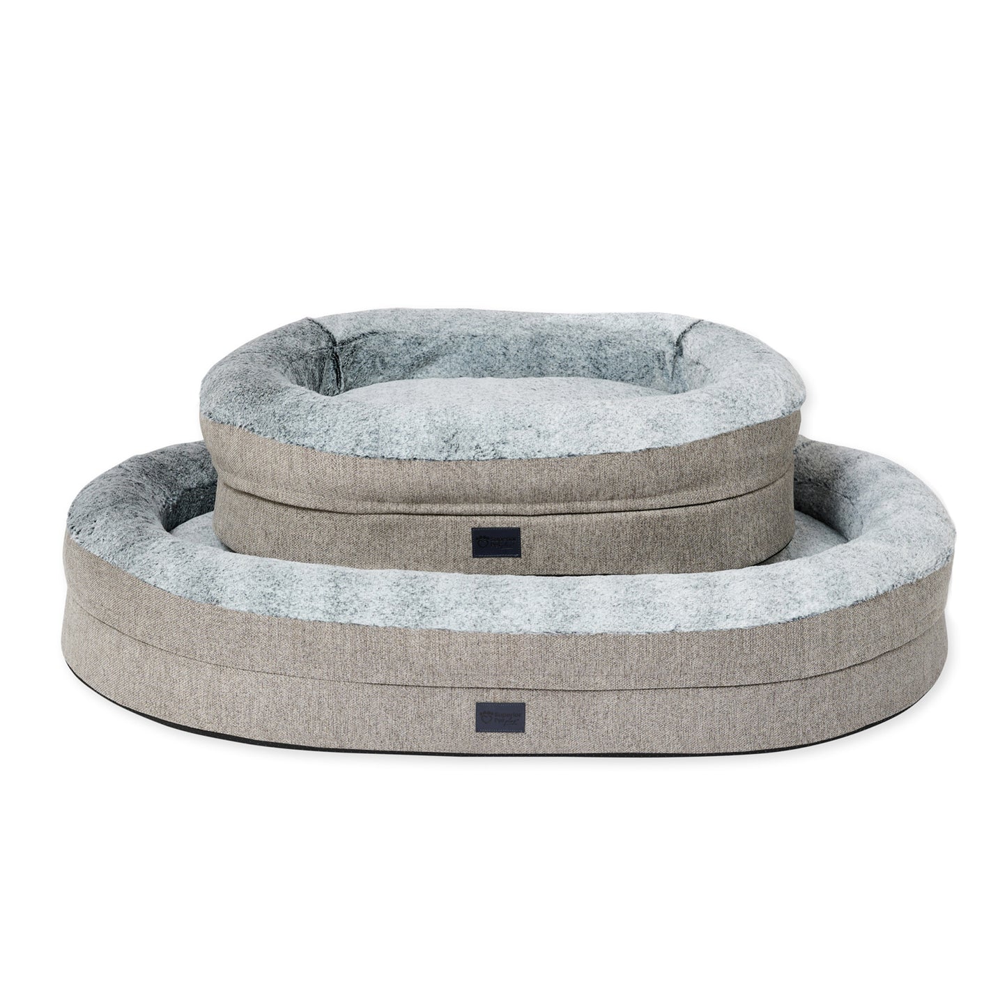 Superior Orthopaedic Memory Rest Harlow Grey & Artic [Sz:Small/Medium]