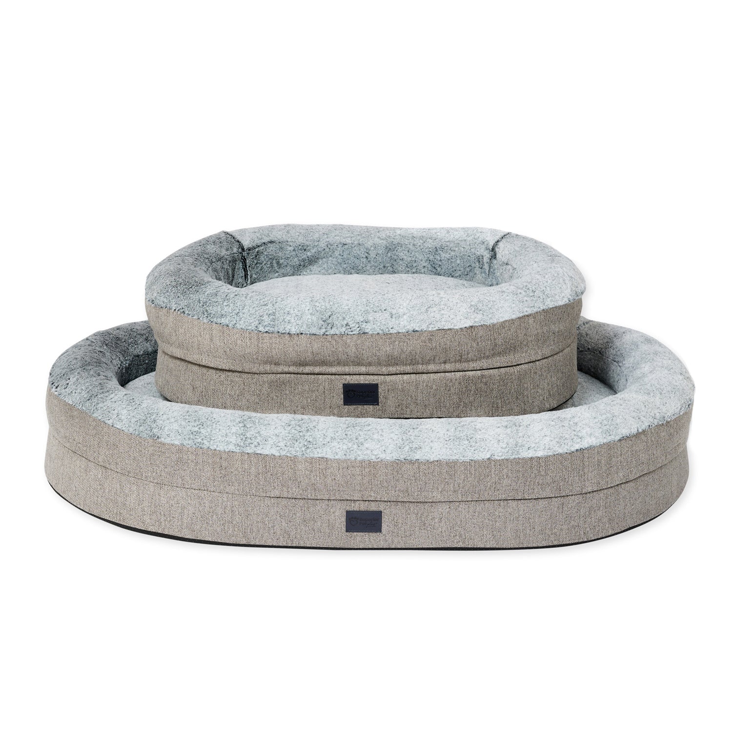Superior Orthopaedic Memory Rest Harlow Grey & Artic [Sz:Small/Medium]