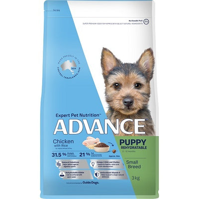 Advance Puppy Toy Sml Chicken Rehydratable 3Kg