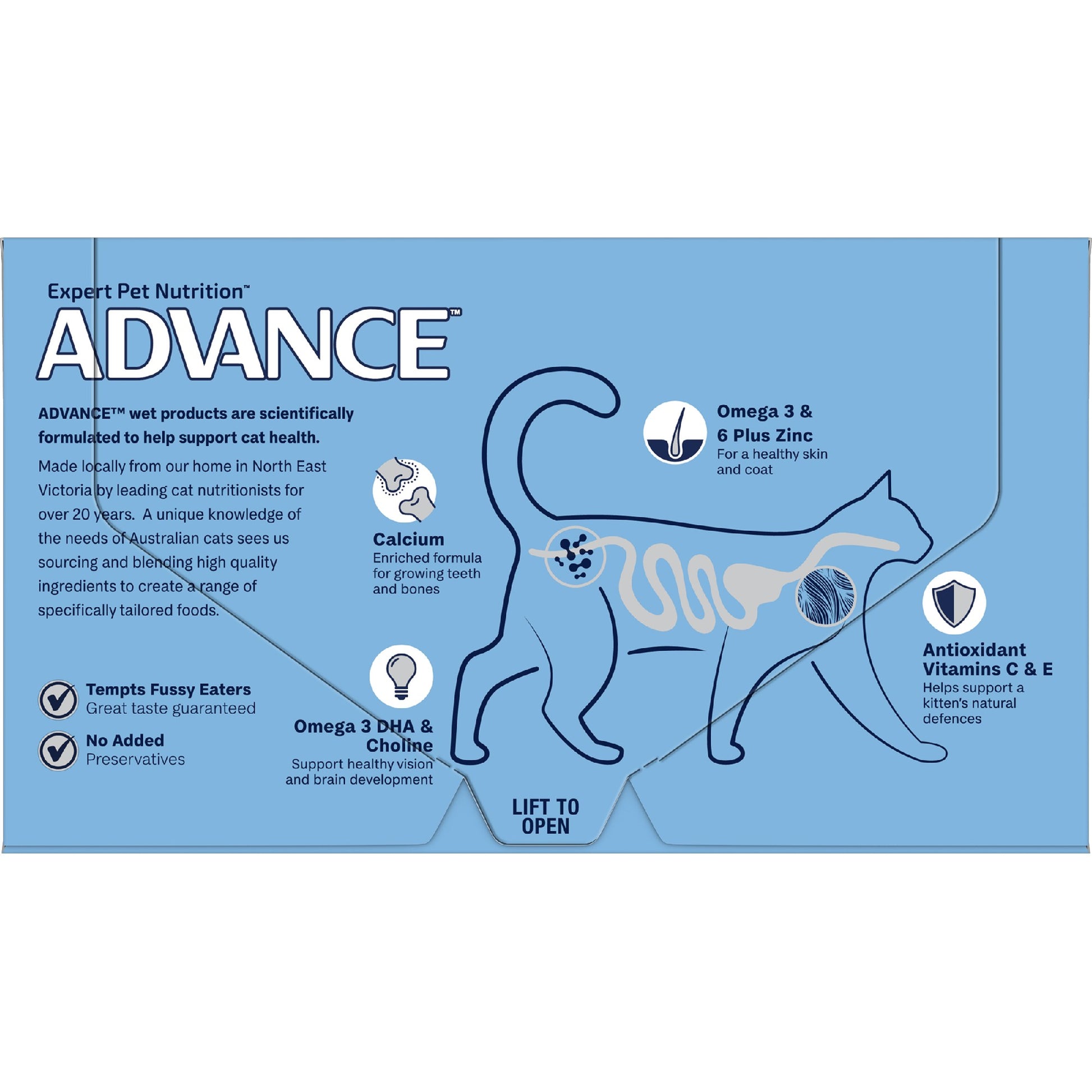 Advance Kitten Chick Tender 85G 7S