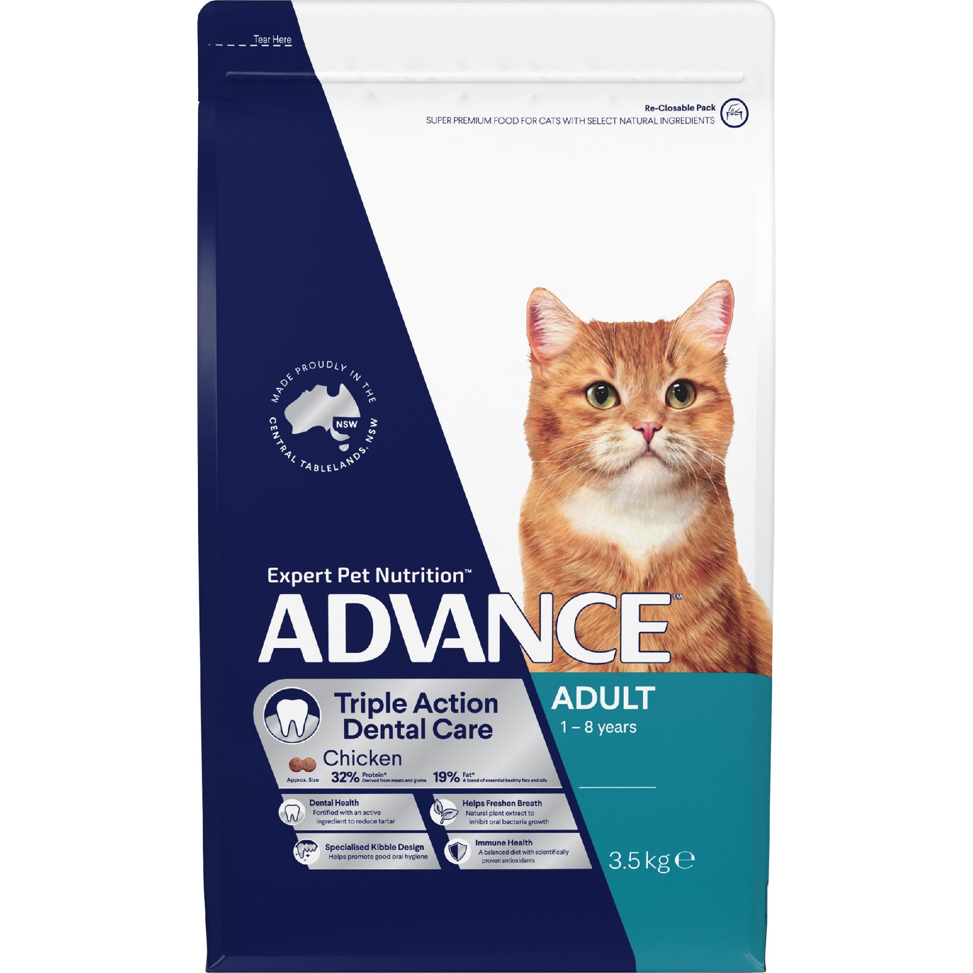 Advance Cat Triple A Dental 3.5Kg
