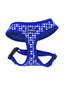 Dogue Geometric Harness Blue Medium