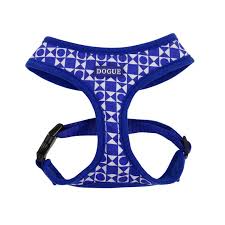 Dogue Geometric Harness Blue Large