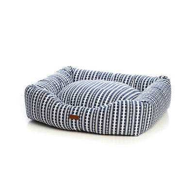 Dogue Coastal Chic Bed Navy Medium