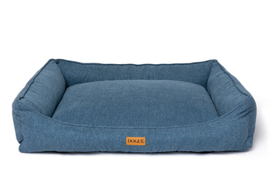 Dogue Luxe Bed Aegean Blue [Sz:Small]
