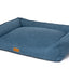Dogue Luxe Bed Aegean Blue [Sz:Small]