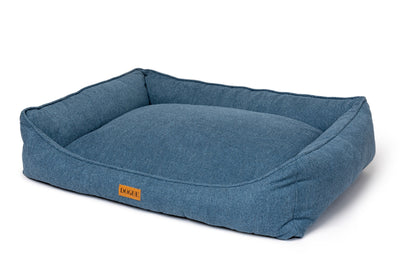 Dogue Luxe Bed Aegean Blue [Sz:Small]