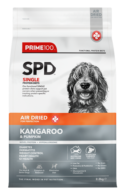 SPD Kangaroo & Pumpkin Air Dried 2.2kg