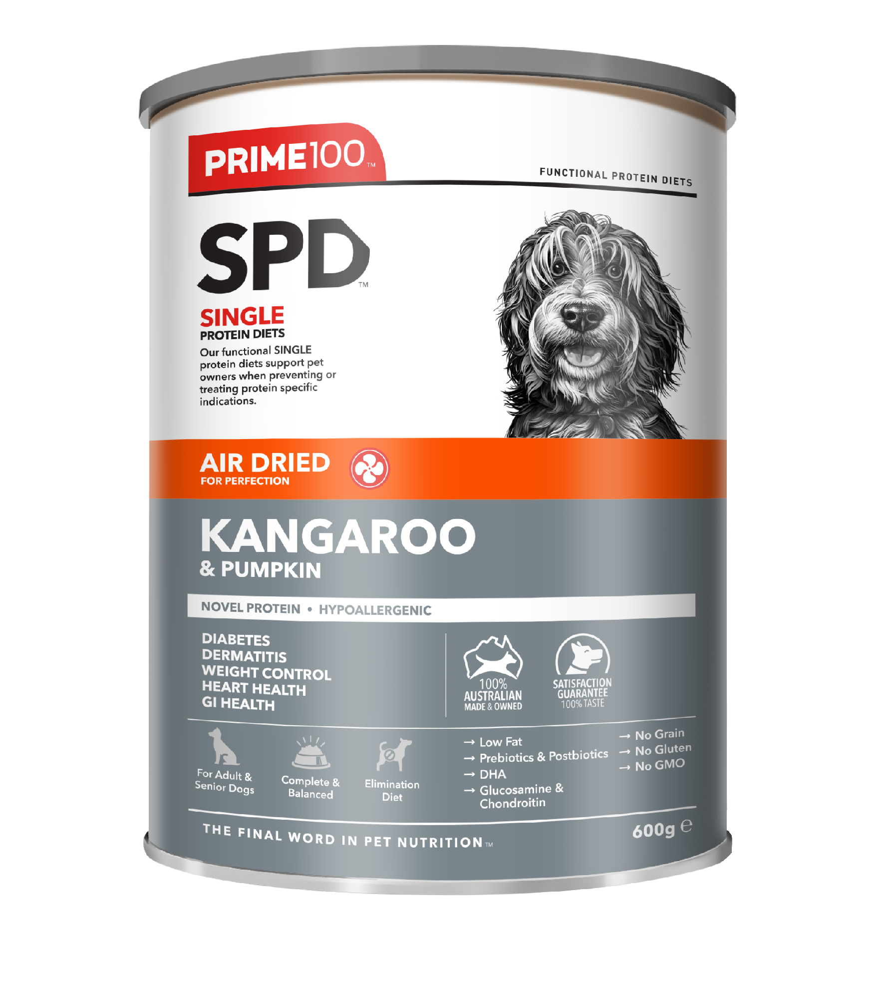 SPD Kangaroo & Pumpkin Air Dried 600g