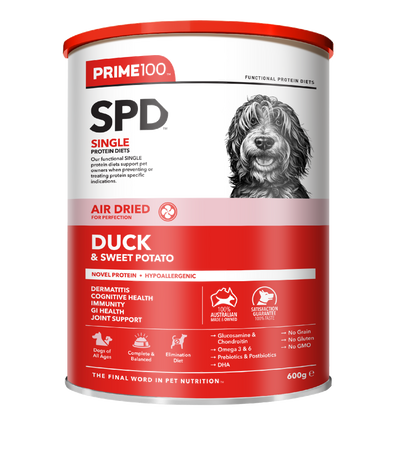 SPD Duck & Sweet Potato Air Dried 600g