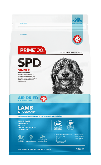 SPD Lamb & Rosemary Air Dried 120g