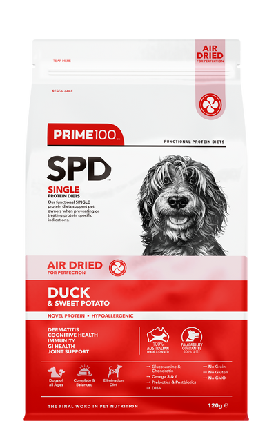 SPD Duck & Sweet Potato Air Dried 120g
