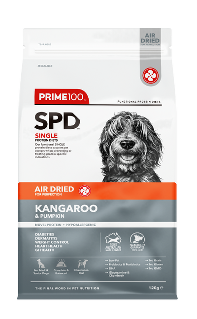 SPD Kangaroo & Pumpkin Air Dried 120g