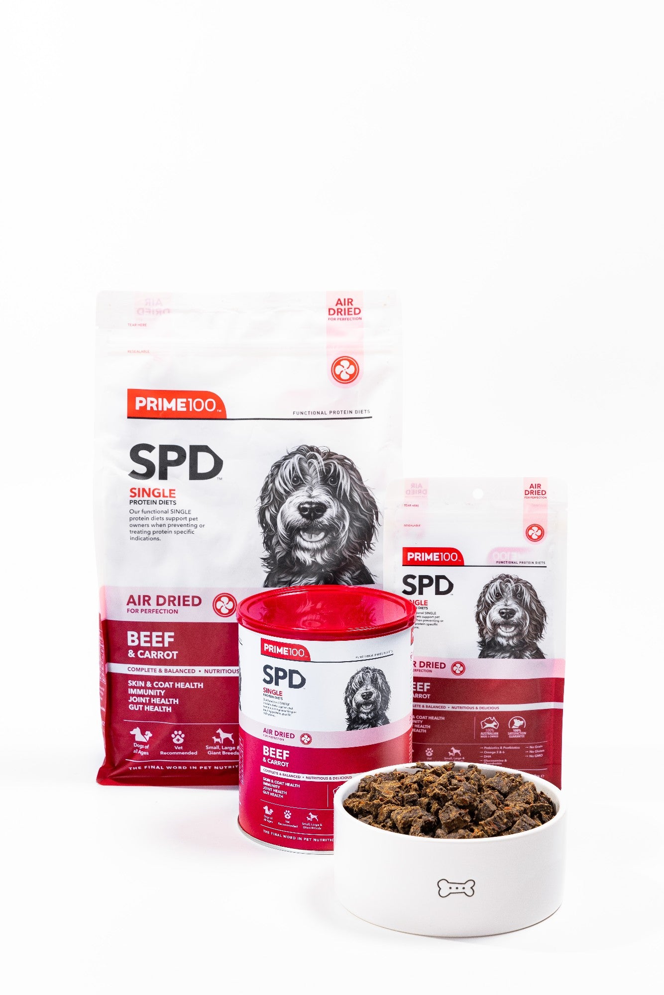 SPD Beef & Carrot Air Dried 2.2kg