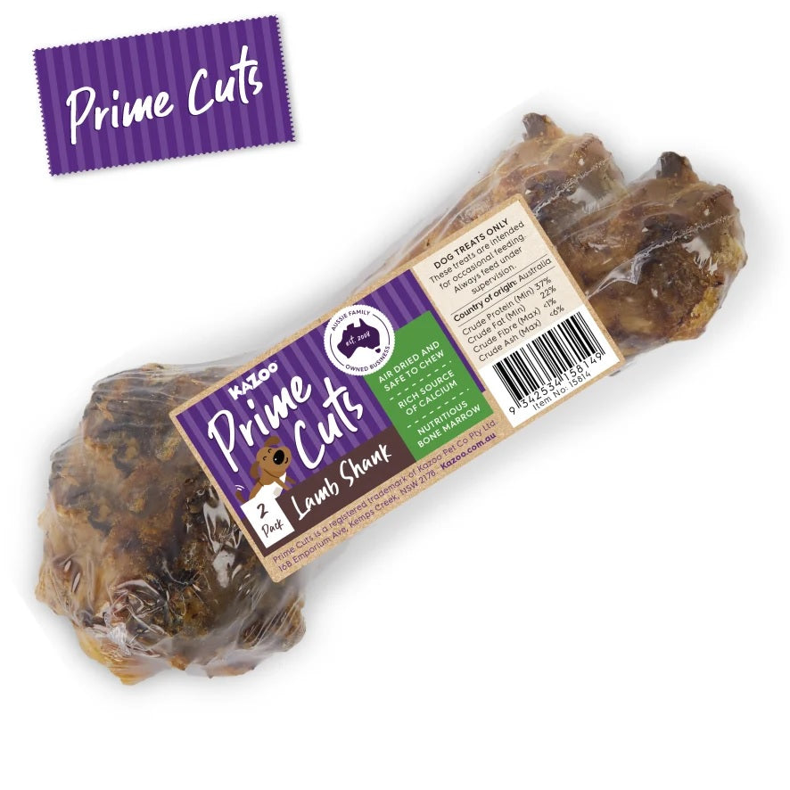 Kazoo Prime Cuts Lamb Shank - 2pc