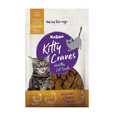 Kazoo Kitty Craves – Chicken Chunks – 75gm