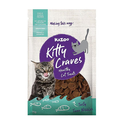 Kazoo Kitty Craves – Tuna Nibbles – 75gm