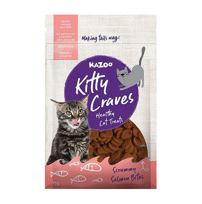 Kazoo Kitty Craves – Salmon Bites – 75gm