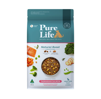 Pure Life Tasmanian Salmon for Adult Dogs [Sz:8kg]
