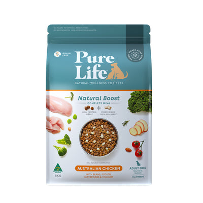 Pure Life Australian Chicken for Adult Dogs [Sz:8kg]