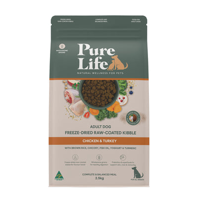 Pure Life Fdrc Dog Chick & Turkey 2.5Kg