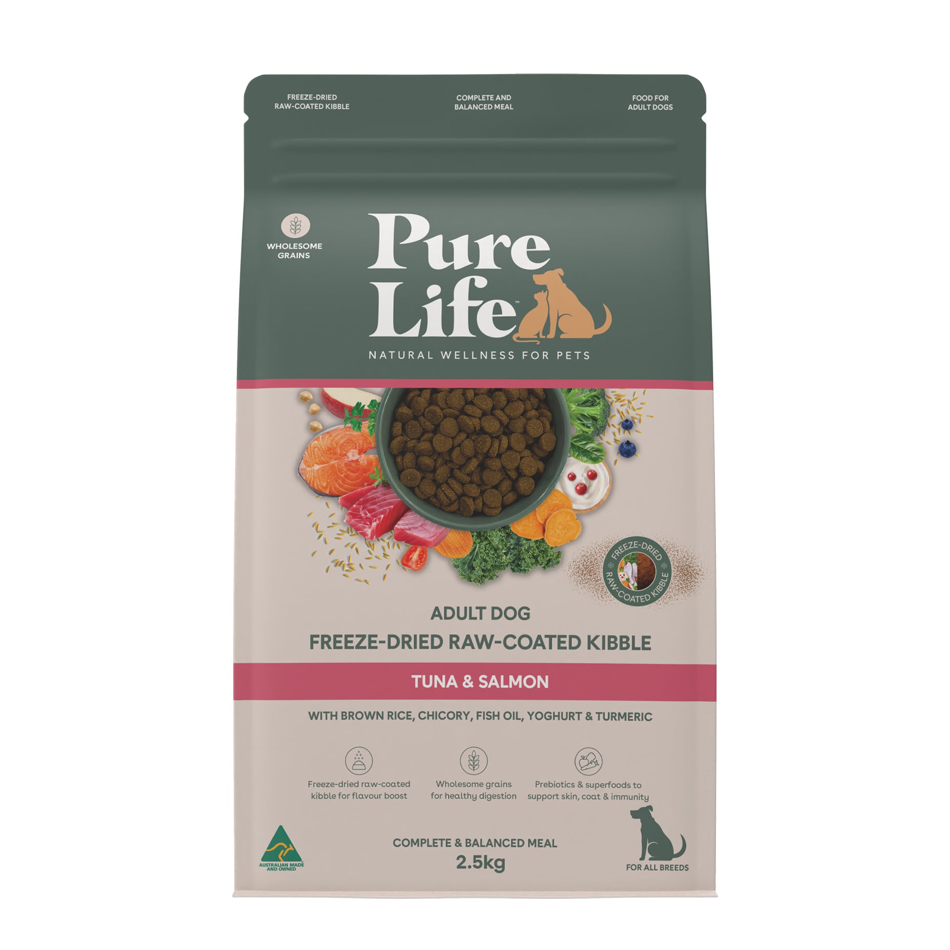 Pure Life Fdrc Dog Tuna/Salmon 2.5kg